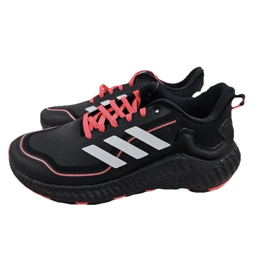 *NEW* Men's Size‎ 5.5 Adidas Climawarm LTD Boost Running Shoes Black/Pink